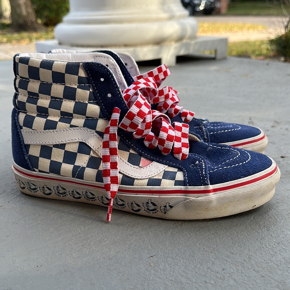 VANS BMX SK8-HI REISSUE 'TRUE BLUE, MEN 6.5 OR WOMENS 8 PLEASE READ - Picture 4 of 8